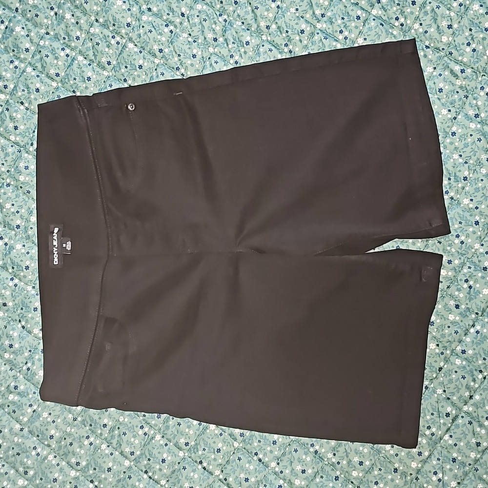 DKNY Black Women’s Stretch Bermuda Shorts